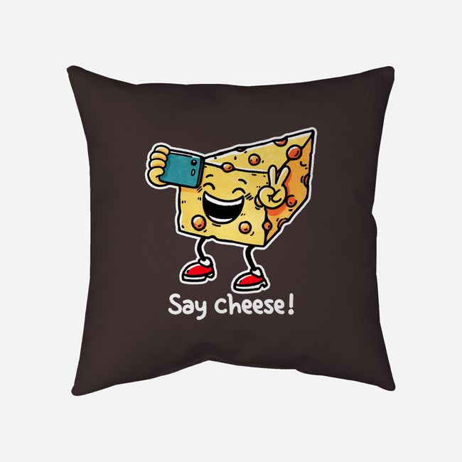 Say Cheese-None-Removable Cover w Insert-Throw Pillow-fanfreak1