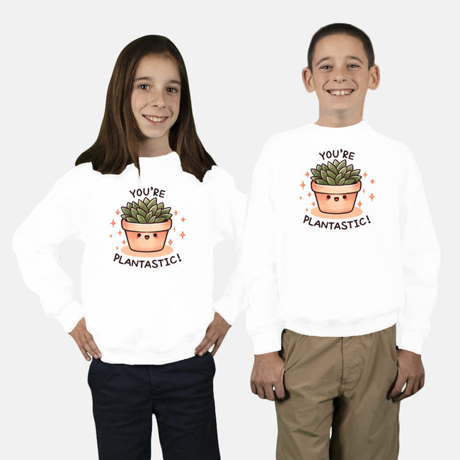 You're Plantastic-Youth-Crew Neck-Sweatshirt-fanfreak1