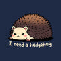 Hedgehug-None-Removable Cover-Throw Pillow-fanfreak1
