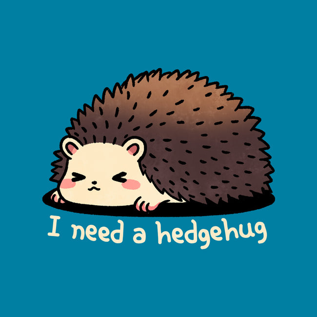 Hedgehug-None-Removable Cover w Insert-Throw Pillow-fanfreak1