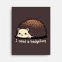 Hedgehug-None-Stretched-Canvas-fanfreak1