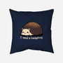 Hedgehug-None-Removable Cover w Insert-Throw Pillow-fanfreak1