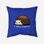 Hedgehug-None-Removable Cover w Insert-Throw Pillow-fanfreak1