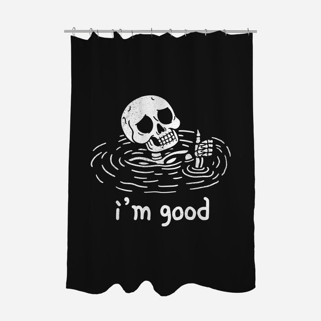 I'm Good-None-Polyester-Shower Curtain-fanfreak1