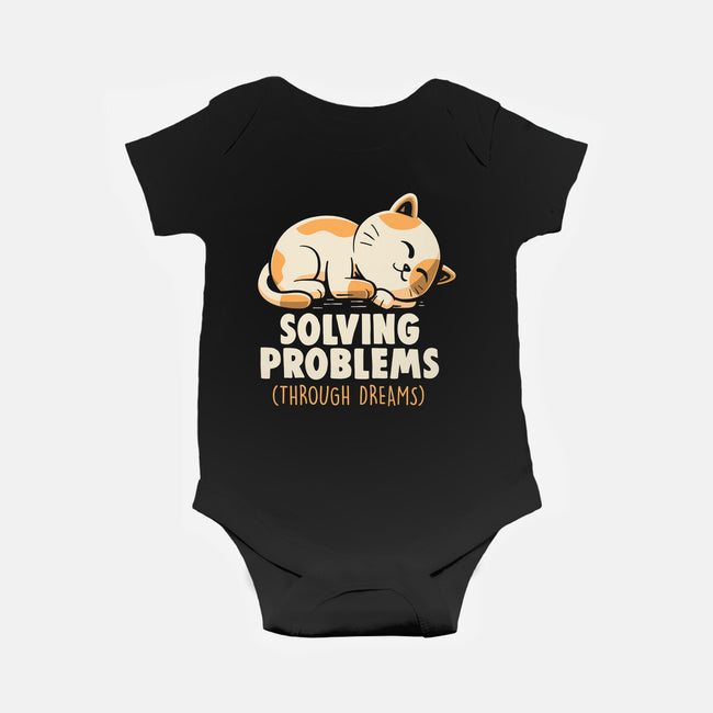 Solving Problems Through Dreams-Baby-Basic-Onesie-koalastudio