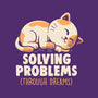 Solving Problems Through Dreams-Womens-Fitted-Tee-koalastudio
