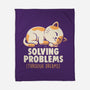 Solving Problems Through Dreams-None-Fleece-Blanket-koalastudio