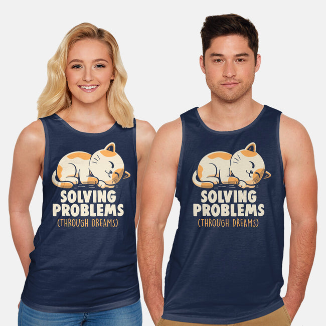 Solving Problems Through Dreams-Unisex-Basic-Tank-koalastudio