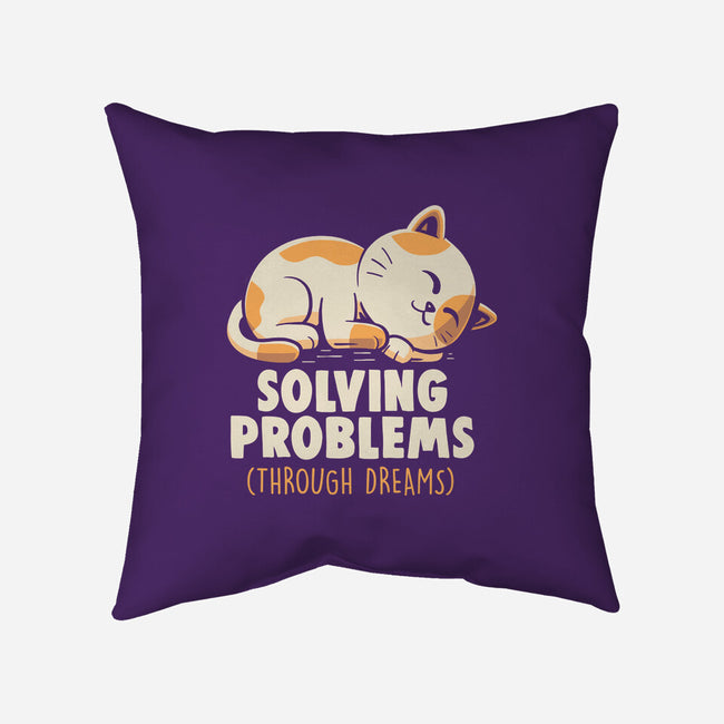 Solving Problems Through Dreams-None-Removable Cover w Insert-Throw Pillow-koalastudio