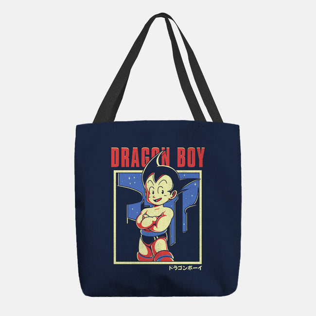 Dragon Boy-None-Basic Tote-Bag-estudiofitas
