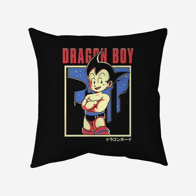 Dragon Boy-None-Non-Removable Cover w Insert-Throw Pillow-estudiofitas