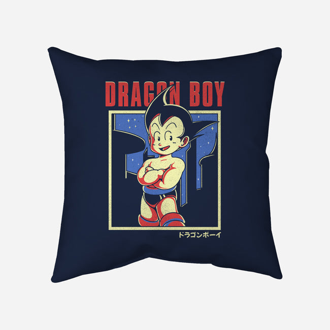 Dragon Boy-None-Non-Removable Cover w Insert-Throw Pillow-estudiofitas