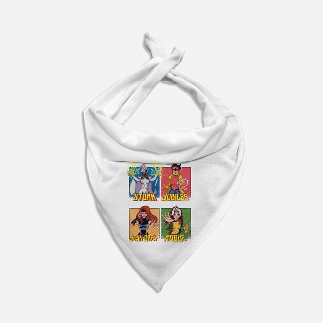 X-men 97 Girls-Dog-Bandana-Pet Collar-jacnicolauart