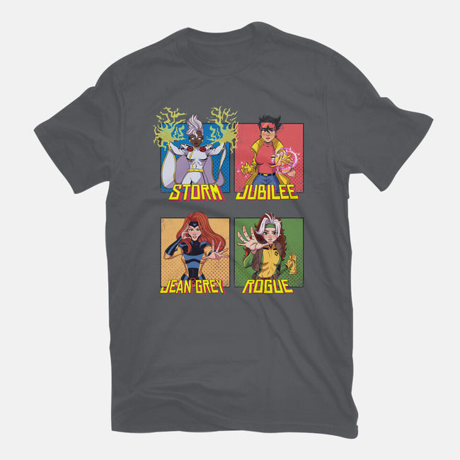 X-men 97 Girls-Womens-Fitted-Tee-jacnicolauart