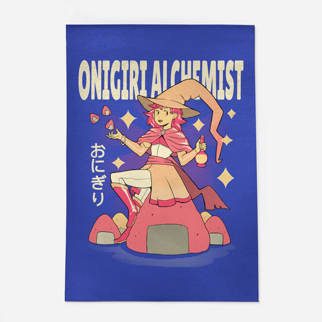 Onigiri Alchemist-None-Outdoor-Rug-FunkVampire