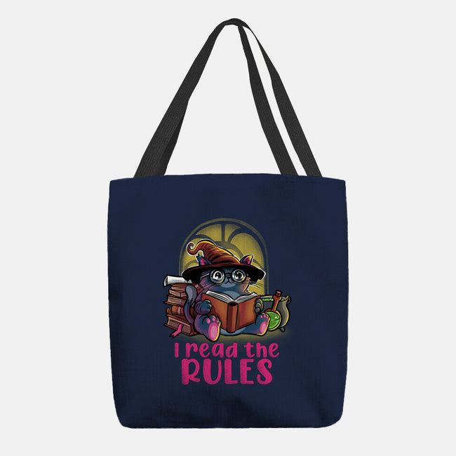 I Read The Rules-None-Basic Tote-Bag-zascanauta