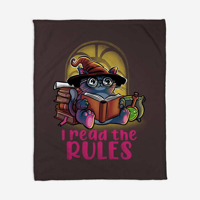 I Read The Rules-None-Fleece-Blanket-zascanauta