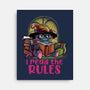 I Read The Rules-None-Stretched-Canvas-zascanauta