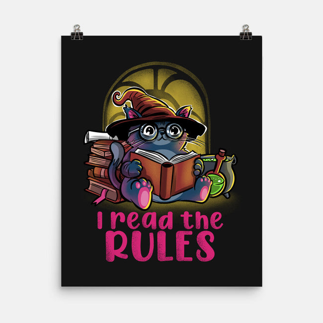 I Read The Rules-None-Matte-Poster-zascanauta