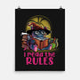 I Read The Rules-None-Matte-Poster-zascanauta