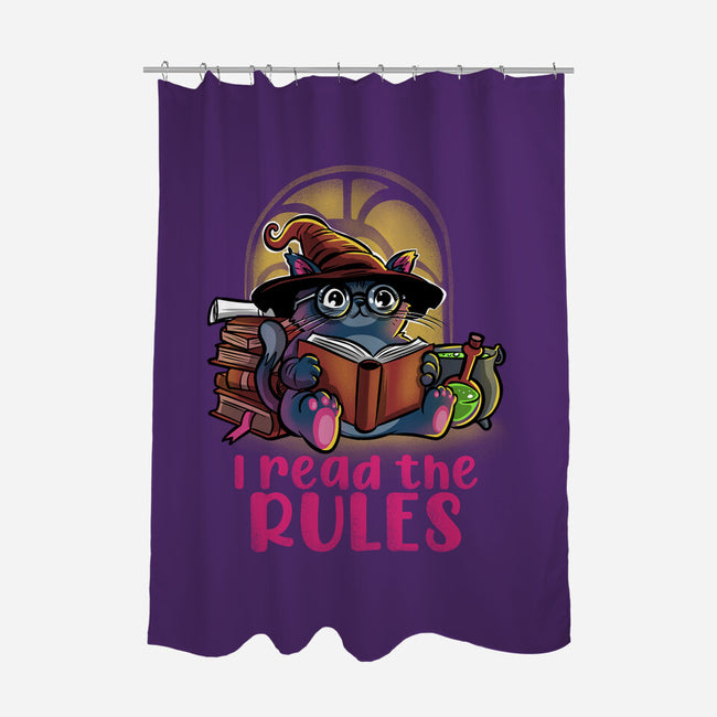 I Read The Rules-None-Polyester-Shower Curtain-zascanauta