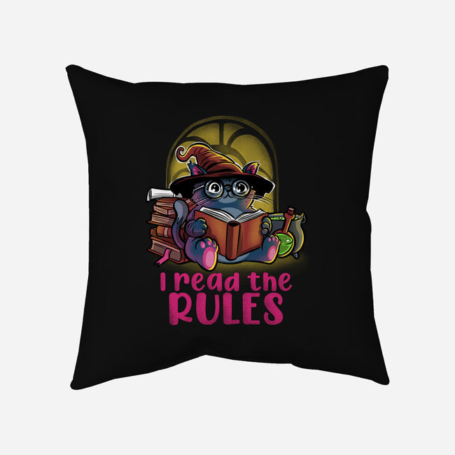 I Read The Rules-None-Non-Removable Cover w Insert-Throw Pillow-zascanauta