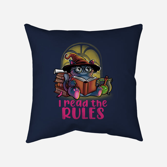 I Read The Rules-None-Non-Removable Cover w Insert-Throw Pillow-zascanauta