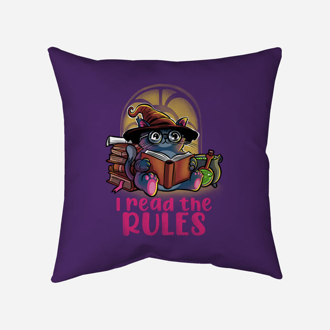 I Read The Rules-None-Non-Removable Cover w Insert-Throw Pillow-zascanauta