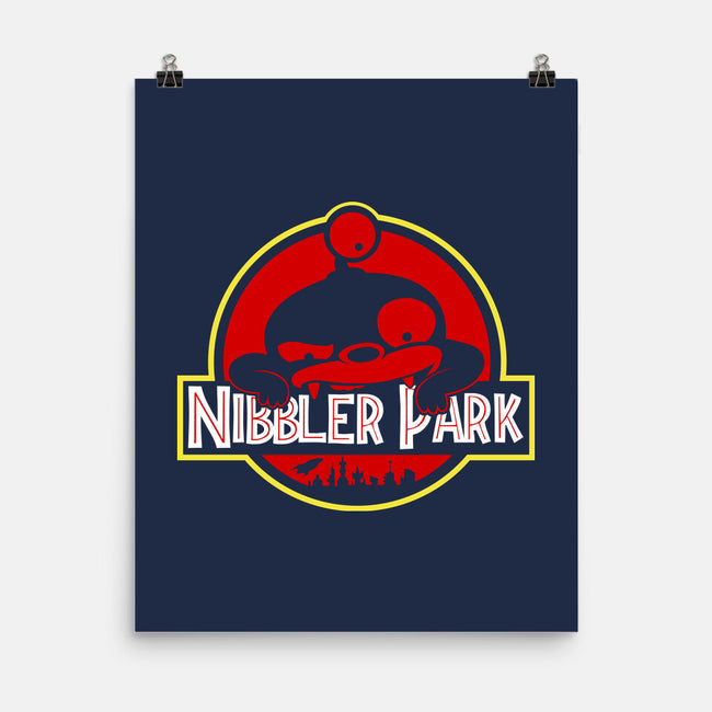 Nibbler Park-None-Matte-Poster-demonigote