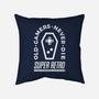 Old Gamers Never Die-None-Removable Cover w Insert-Throw Pillow-demonigote