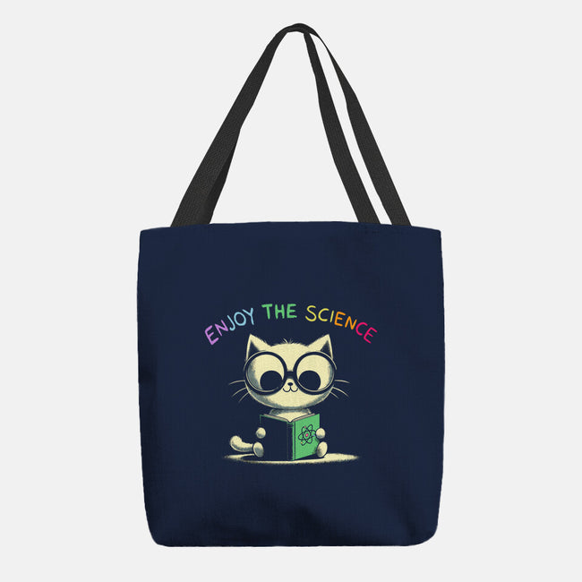 Enjoy The Science-None-Basic Tote-Bag-BridgeWalker