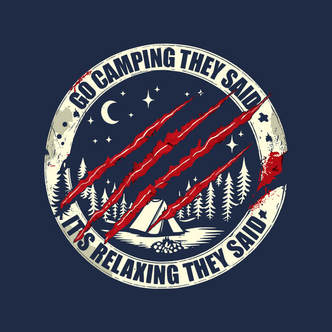 Go Camping They Said-None-Polyester-Shower Curtain-BridgeWalker