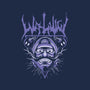 Waluigi Metal-Womens-V-Neck-Tee-arace