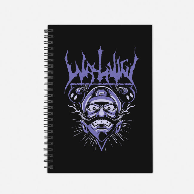 Waluigi Metal-None-Dot Grid-Notebook-arace