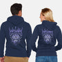 Waluigi Metal-Unisex-Zip-Up-Sweatshirt-arace