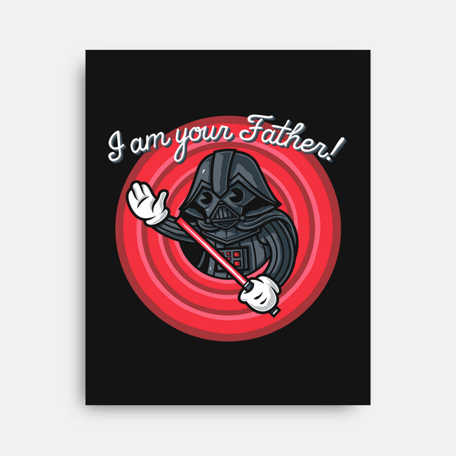 I Am Your Father Folks-None-Stretched-Canvas-krisren28