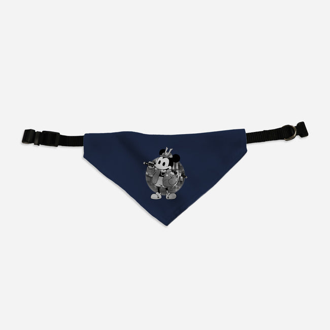 Cyber Samurai Mouse-Dog-Adjustable-Pet Collar-Bruno Mota