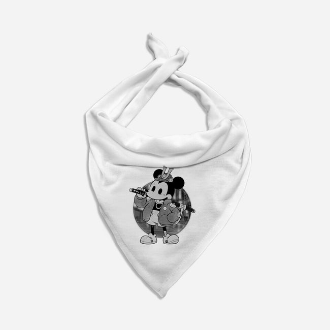 Cyber Samurai Mouse-Dog-Bandana-Pet Collar-Bruno Mota