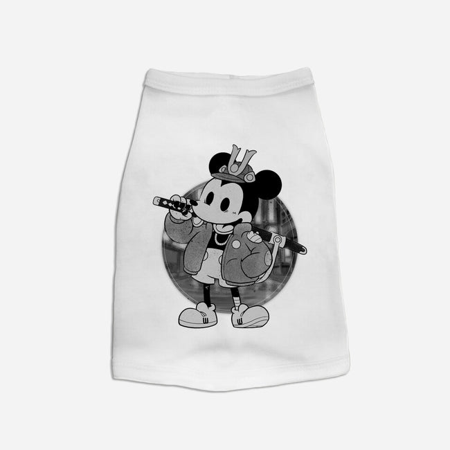 Cyber Samurai Mouse-Dog-Basic-Pet Tank-Bruno Mota