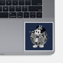 Cyber Samurai Mouse-None-Glossy-Sticker-Bruno Mota