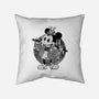 Cyber Samurai Mouse-None-Removable Cover w Insert-Throw Pillow-Bruno Mota