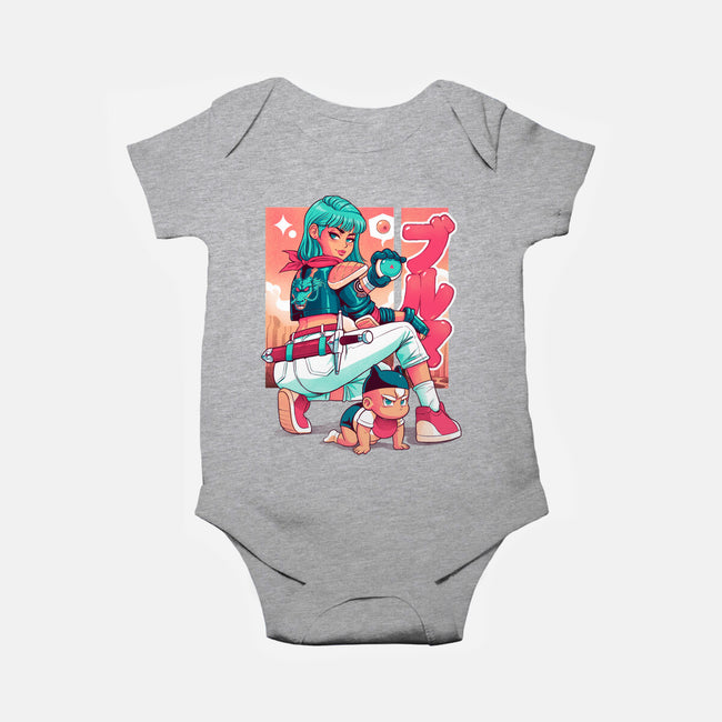 Power Mom Z-Baby-Basic-Onesie-Bruno Mota