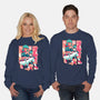 Power Mom Z-Unisex-Crew Neck-Sweatshirt-Bruno Mota