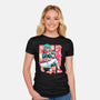 Power Mom Z-Womens-Fitted-Tee-Bruno Mota