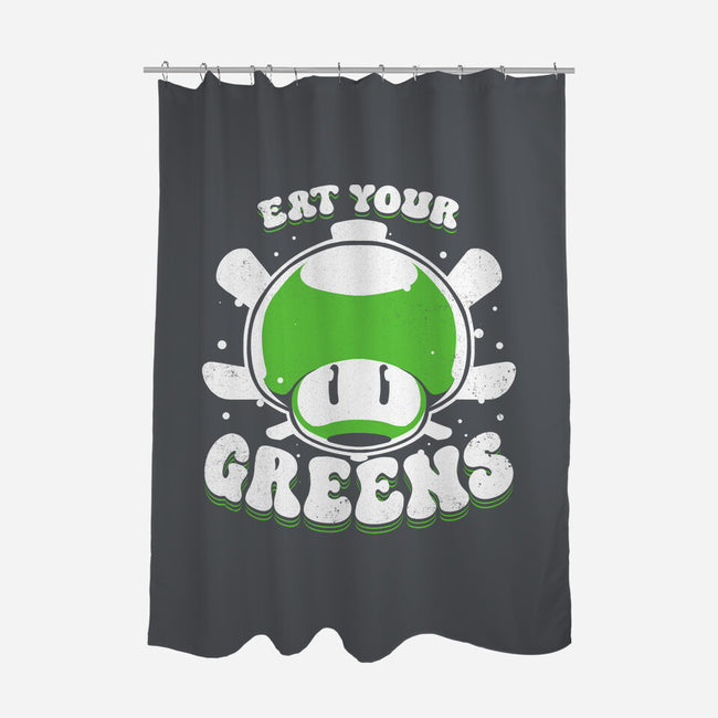 Eat Your Greens-None-Polyester-Shower Curtain-estudiofitas
