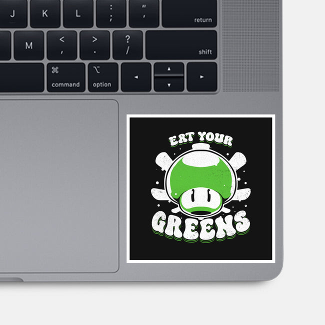 Eat Your Greens-None-Glossy-Sticker-estudiofitas