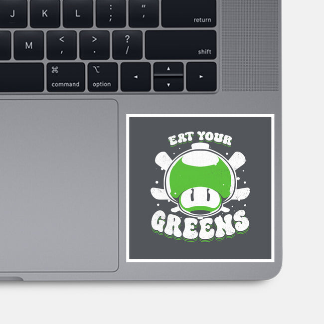 Eat Your Greens-None-Glossy-Sticker-estudiofitas