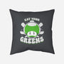 Eat Your Greens-None-Removable Cover w Insert-Throw Pillow-estudiofitas