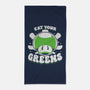 Eat Your Greens-None-Beach-Towel-estudiofitas