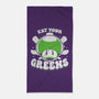 Eat Your Greens-None-Beach-Towel-estudiofitas